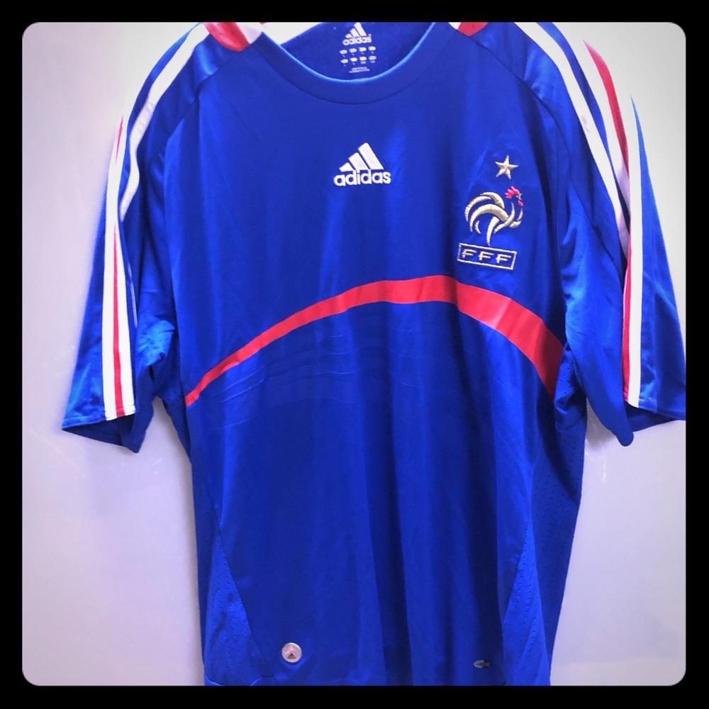 France World Cup retro jersey 2006 size large
